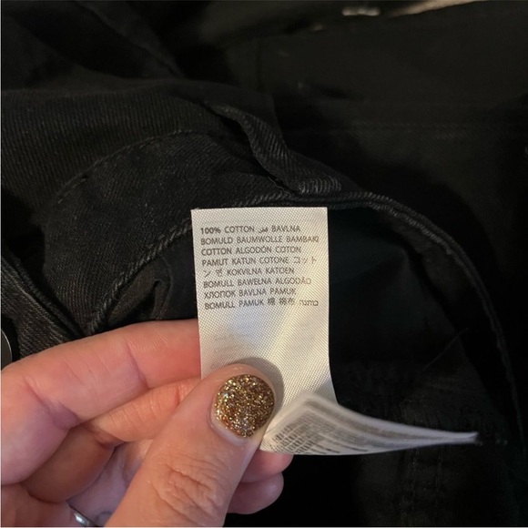 Edikted Black Wide leg cargo jeans - Picture 10 of 11